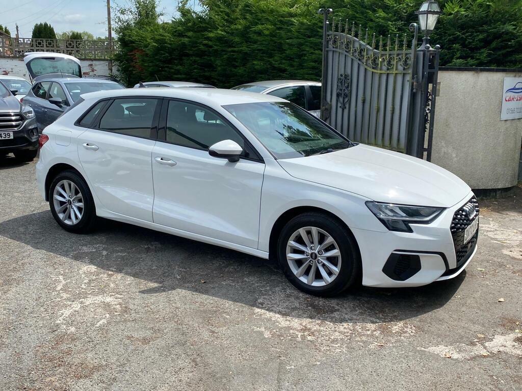 Audi A3 1.0 Tfsi 30 Technik Sportback Euro 6 S S DA70LHD White #3
