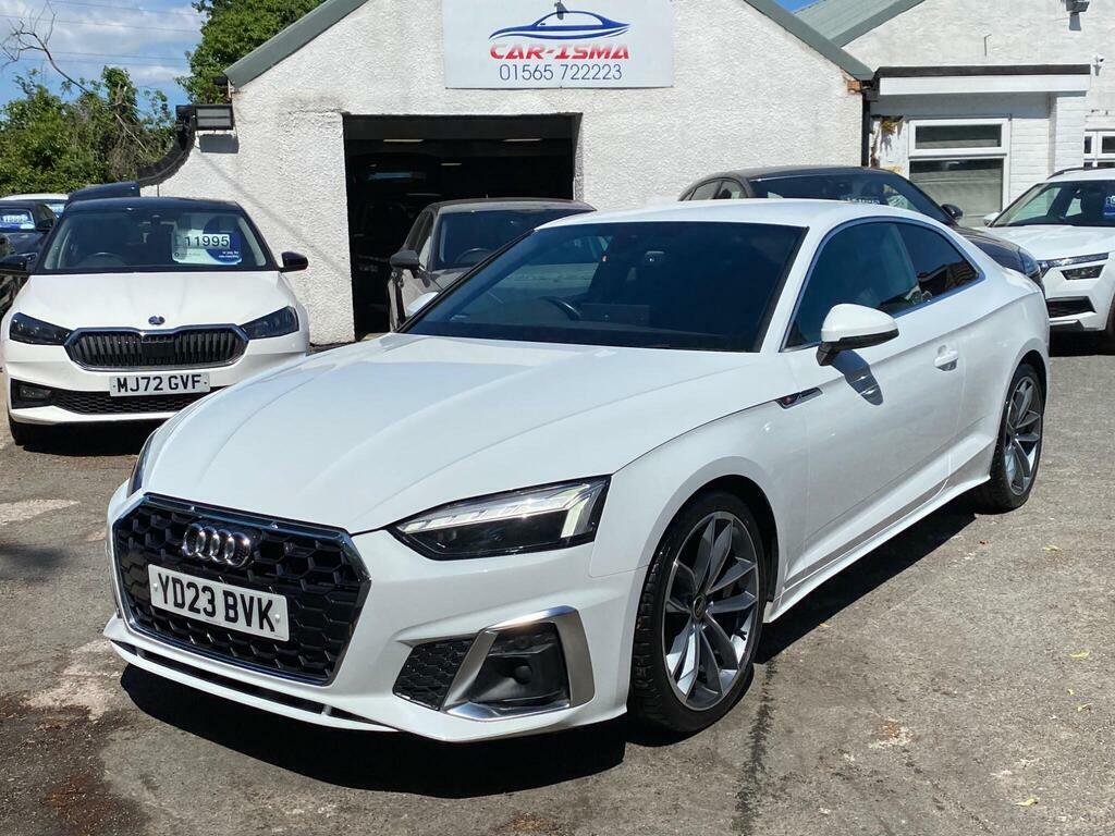 Audi A5 2.0 Tfsi 35 S Line S Tronic Euro 6 S S White