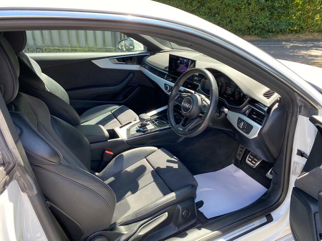 Audi A5 2.0 Tfsi 35 S Line S Tronic Euro 6 S S YD23BVK White #3