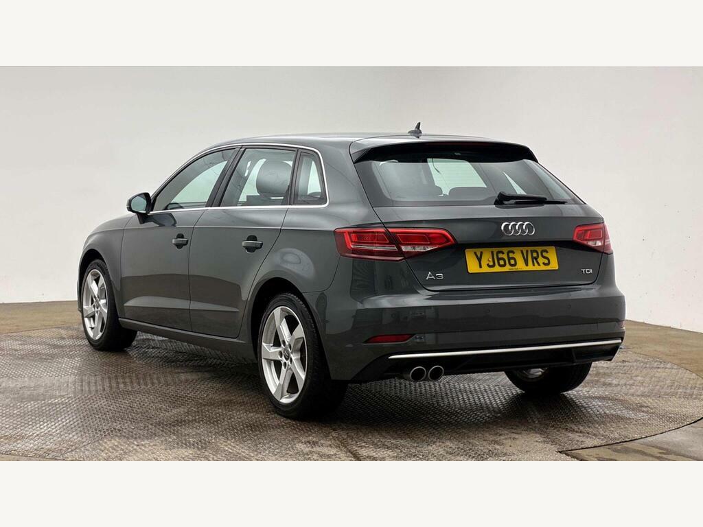 Audi A3 2.0 Tdi Sport Sportback Euro 6 S S Grey #3