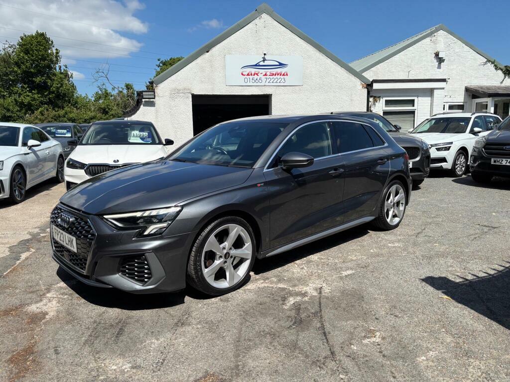 Audi A3 1.5 Tfsi 35 S Line Sportback Euro 6 S S FP23LHK Grey