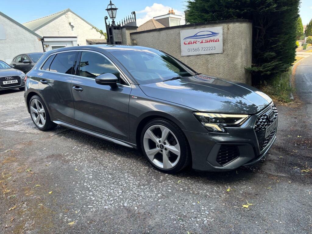 Audi A3 1.5 Tfsi 35 S Line Sportback Euro 6 S S FP23LHK Grey #4