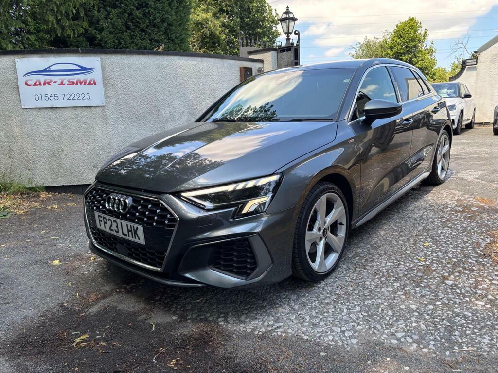 Audi A3 1.5 Tfsi 35 S Line Sportback Euro 6 S S FP23LHK Grey #6