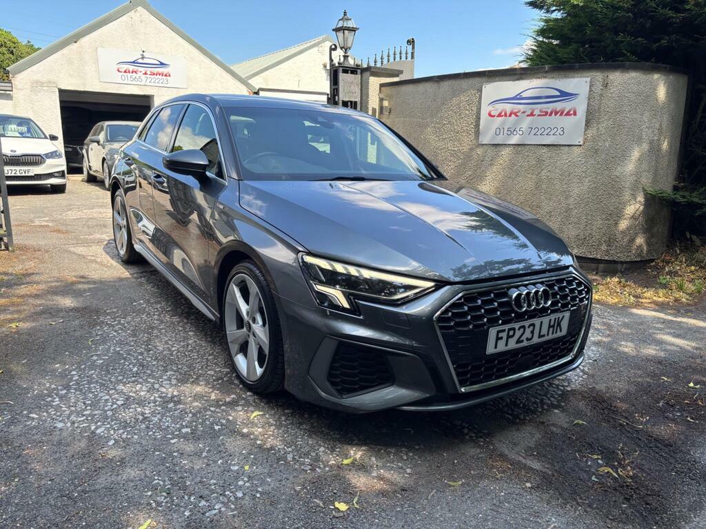 Audi A3 1.5 Tfsi 35 S Line Sportback Euro 6 S S FP23LHK Grey #5