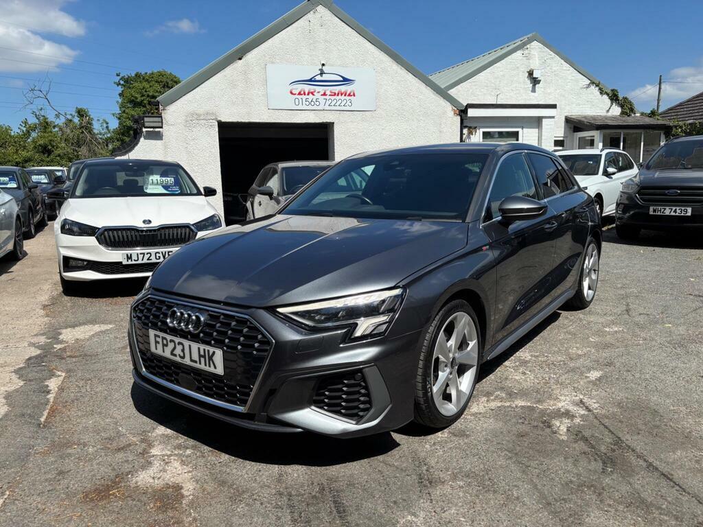 Audi A3 1.5 Tfsi 35 S Line Sportback Euro 6 S S FP23LHK Grey #2