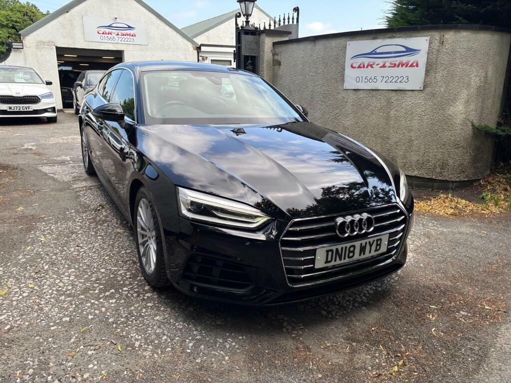 Audi A5 1.4 Tfsi Se Sportback S Tronic Euro 6 S S Black #3