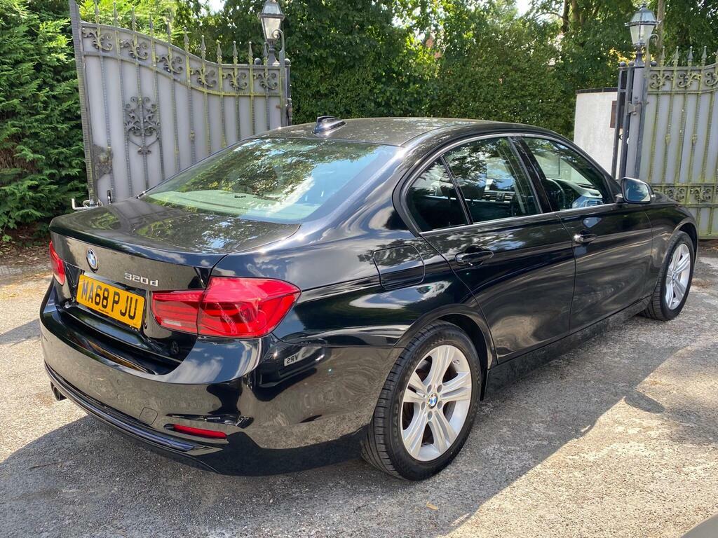 BMW 3 Series 2.0 320D Sport Euro 6 S S Black #2