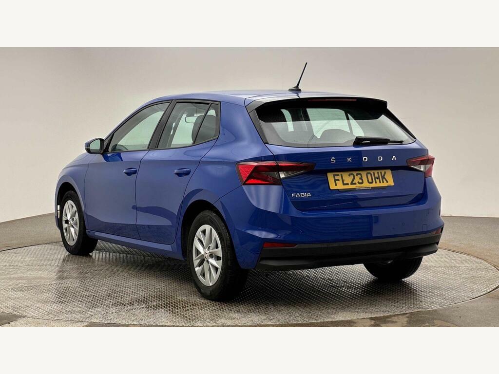 Skoda Fabia 1.0 Tsi Se Comfort Dsg Euro 6 S S FL23OHK Blue #3