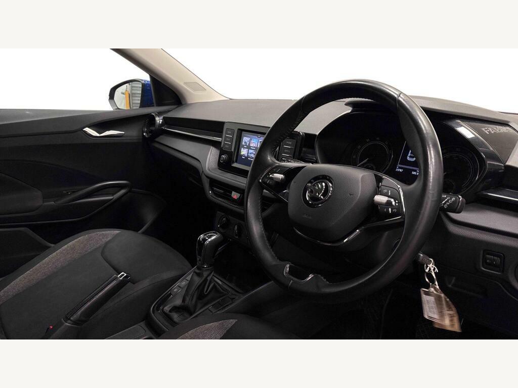 Skoda Fabia 1.0 Tsi Se Comfort Dsg Euro 6 S S FL23OHK Blue #4