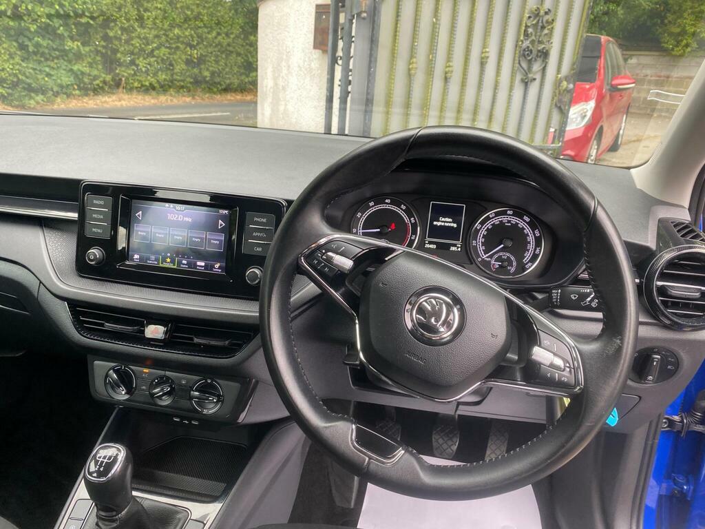 Skoda Fabia Se Comfort White #11