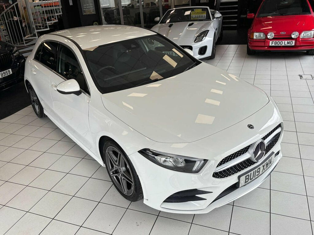 Mercedes-Benz A Class 1.3L Amg Line BU19XWN White #3