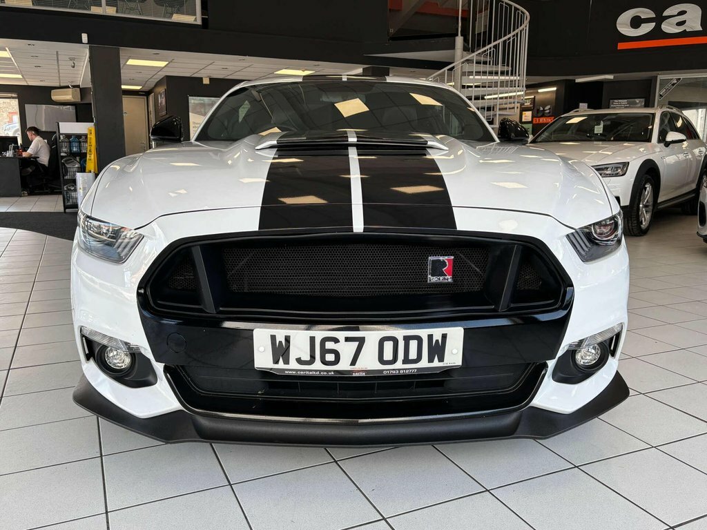 Ford Mustang 5L Gt White #4