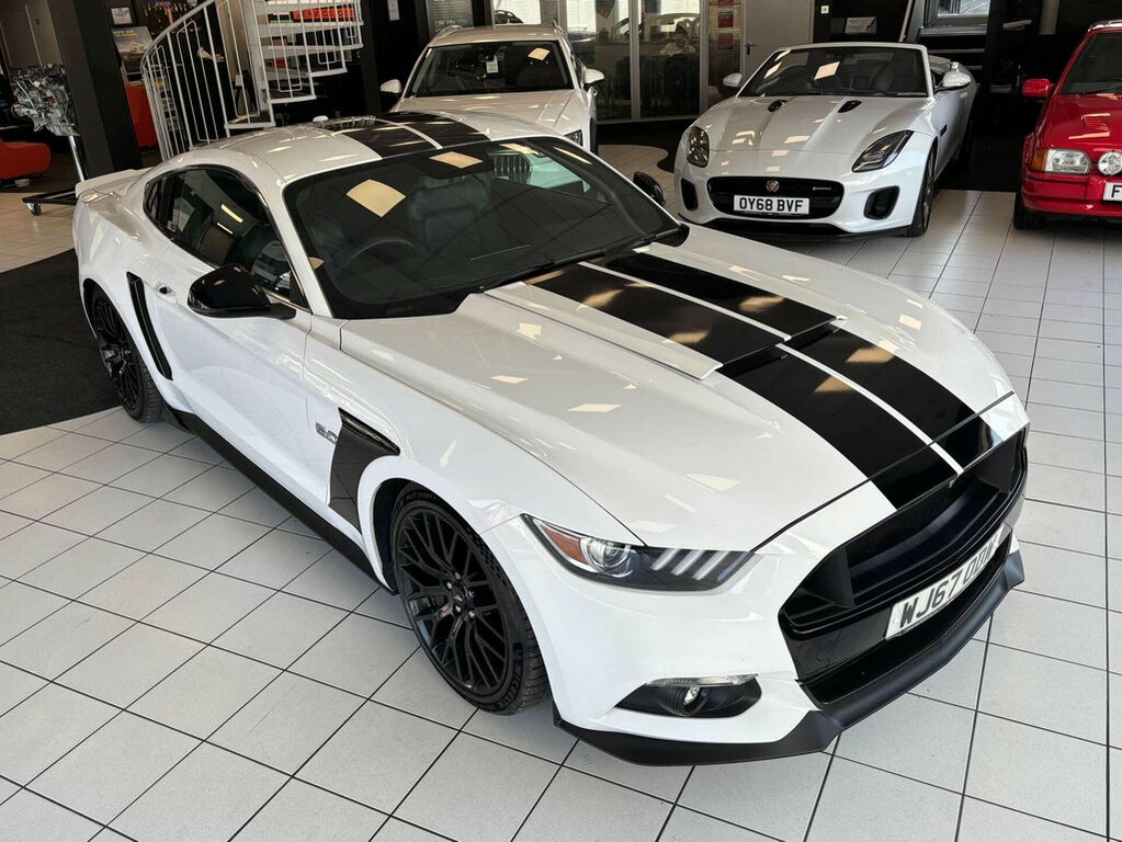 Ford Mustang 5L Gt White #3