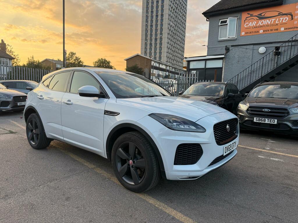 Jaguar E-Pace 2.0 D150 Chequered Flag Suv OV69DTY White #4