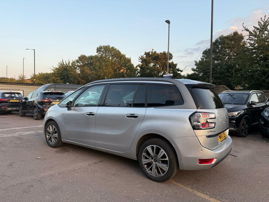 Citroen Grand C4 Picasso 1.6 Bluehdi Exclusive Mpv Silver #4