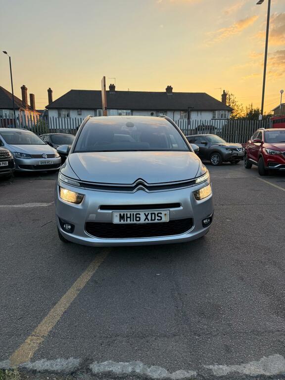 Citroen Grand C4 Picasso 1.6 Bluehdi Exclusive Mpv Silver #2