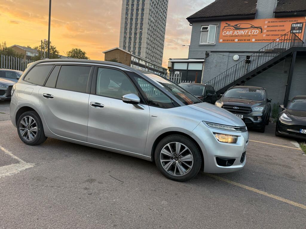 Citroen Grand C4 Picasso 1.6 Bluehdi Exclusive Mpv Silver
