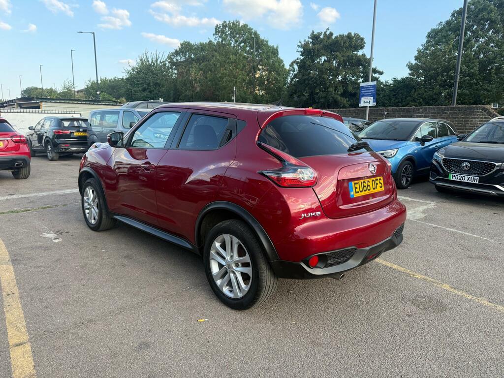 Nissan Juke 1.6 N-connecta Suv Red #5