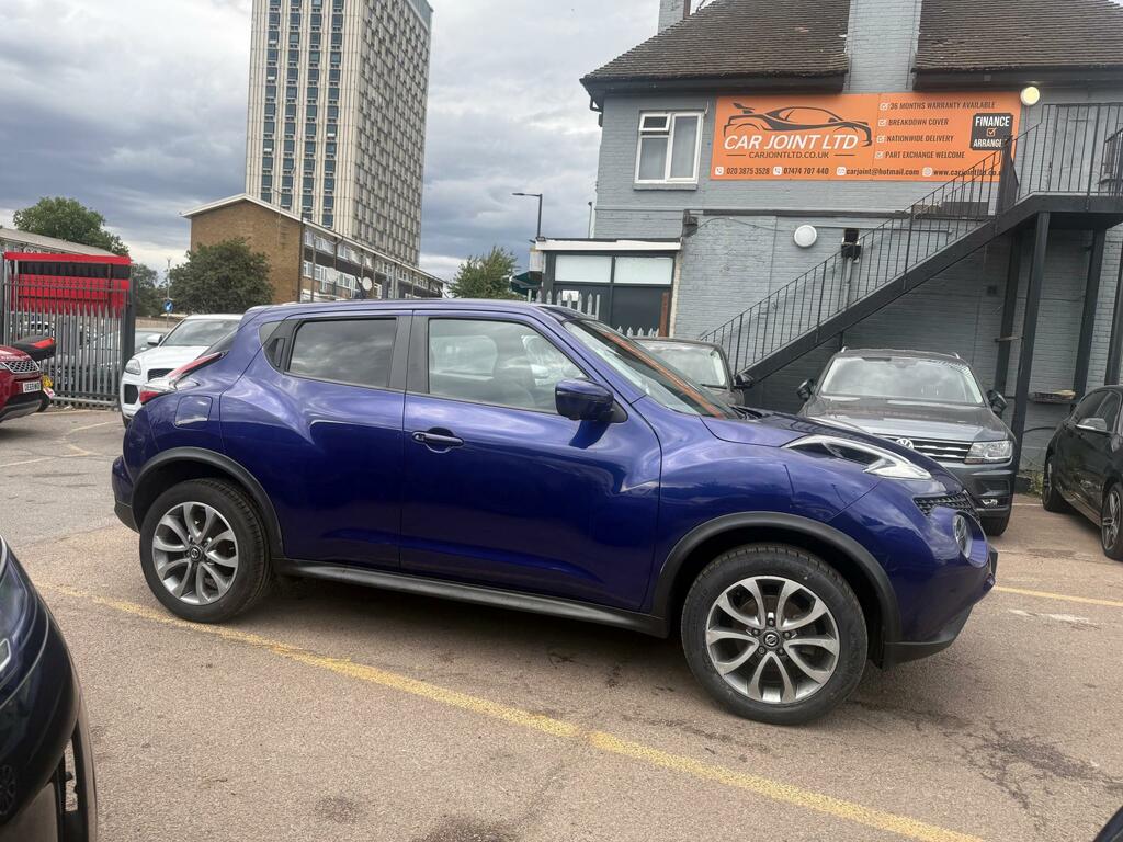 Nissan Juke 1.6 Tekna Suv LP18NHB Blue #5