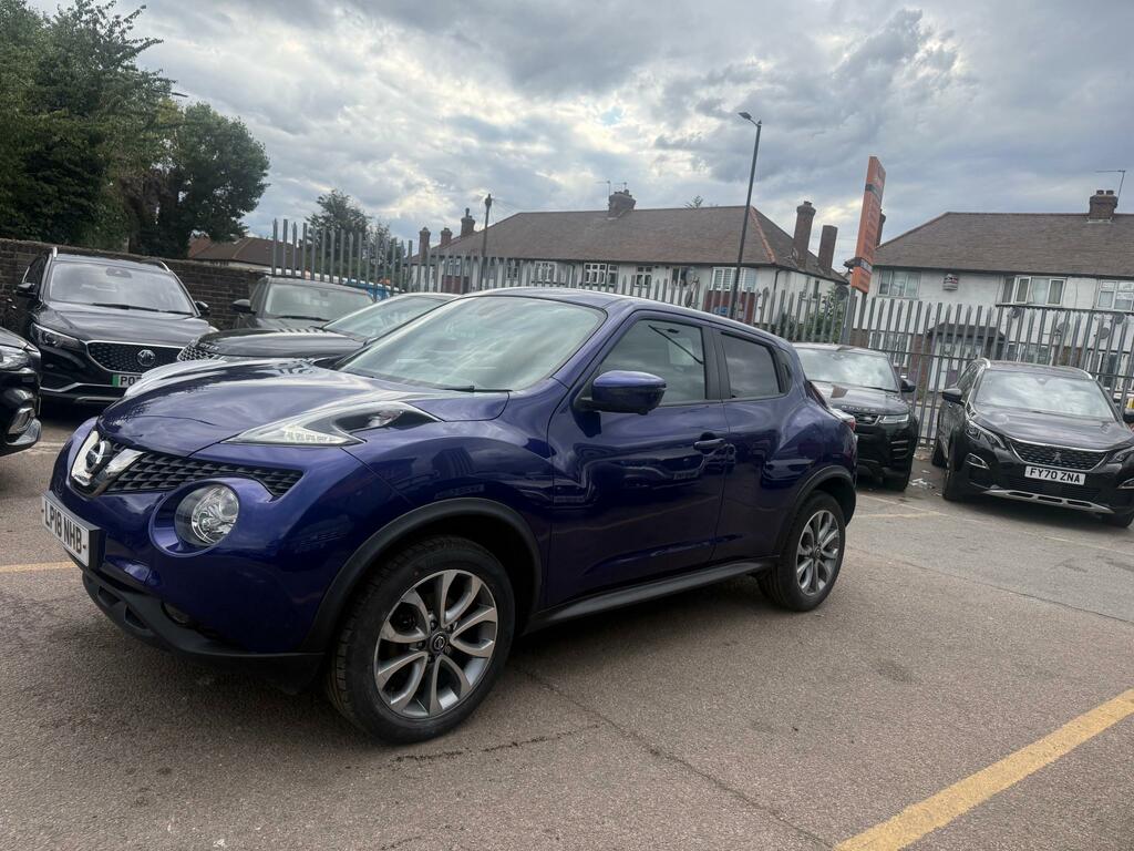 Nissan Juke 1.6 Tekna Suv LP18NHB Blue #4
