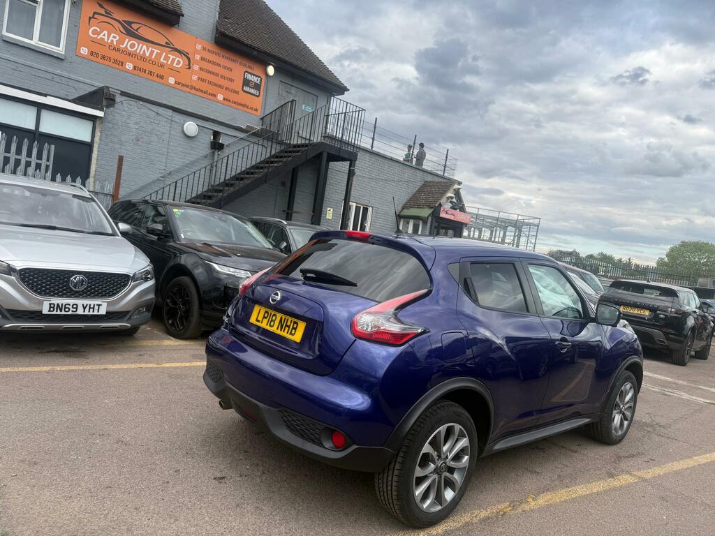 Nissan Juke 1.6 Tekna Suv LP18NHB Blue #3