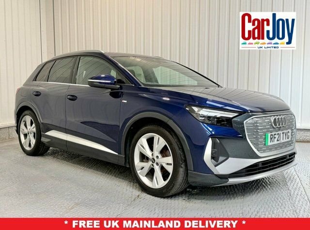 Audi Q4 E Tron Suv Blue