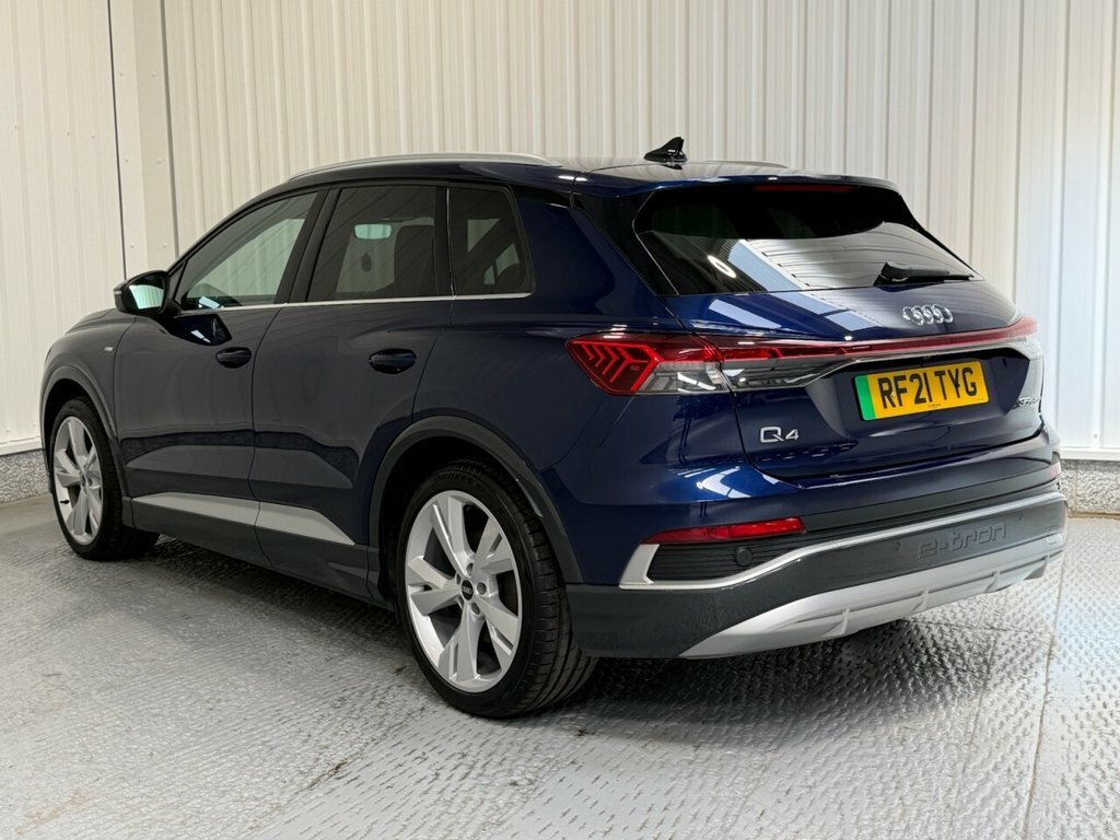 Audi Q4 E Tron Suv RF21TYG Blue #5