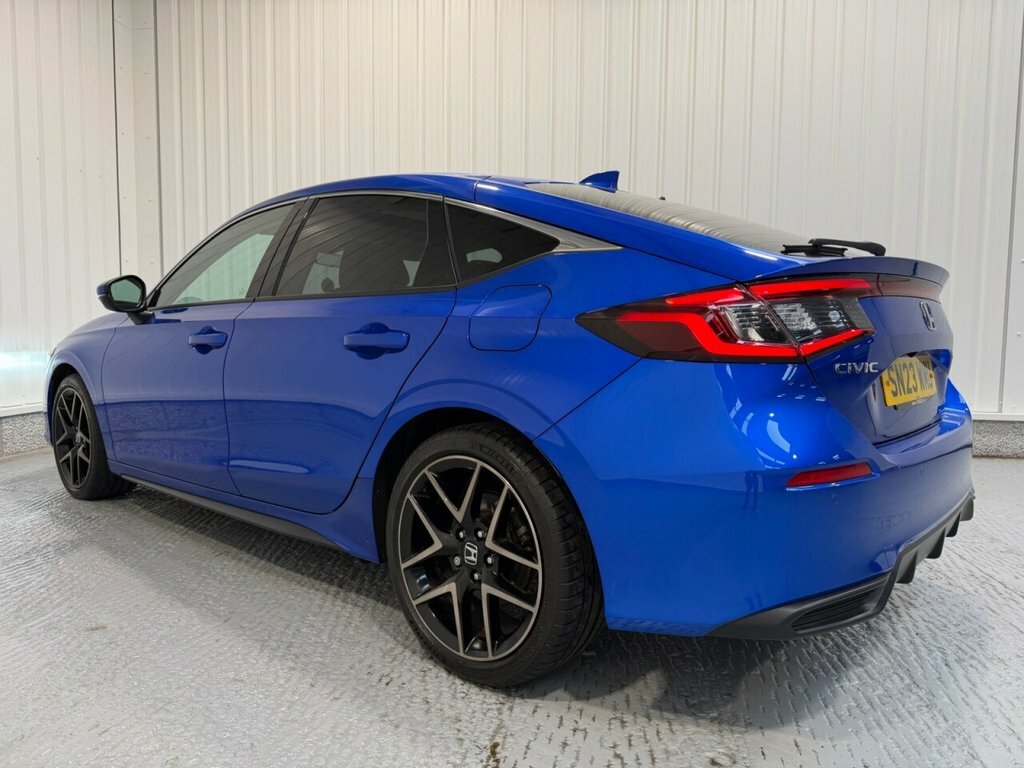 Honda Civic 2L Advance Blue #4