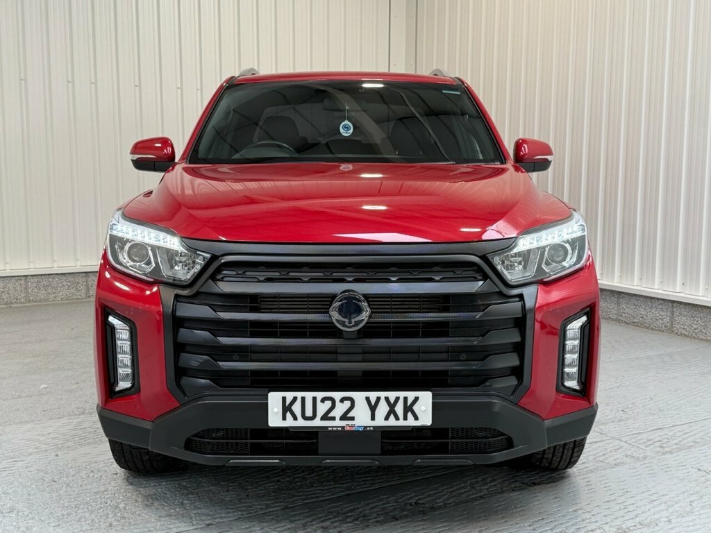 SsangYong Musso 2.2L Rhino Red #2
