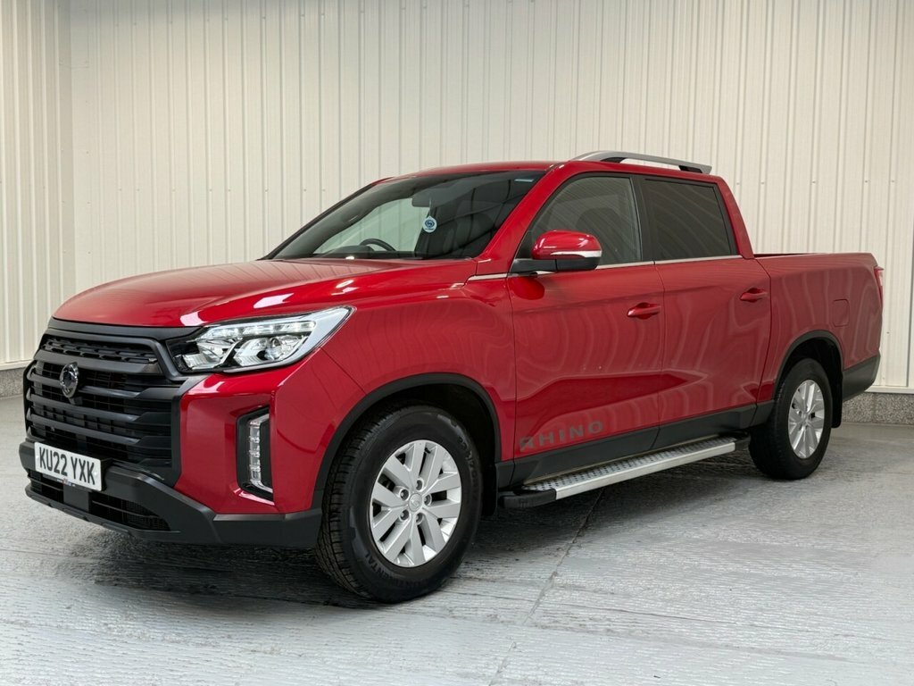 SsangYong Musso 2.2L Rhino Red #3