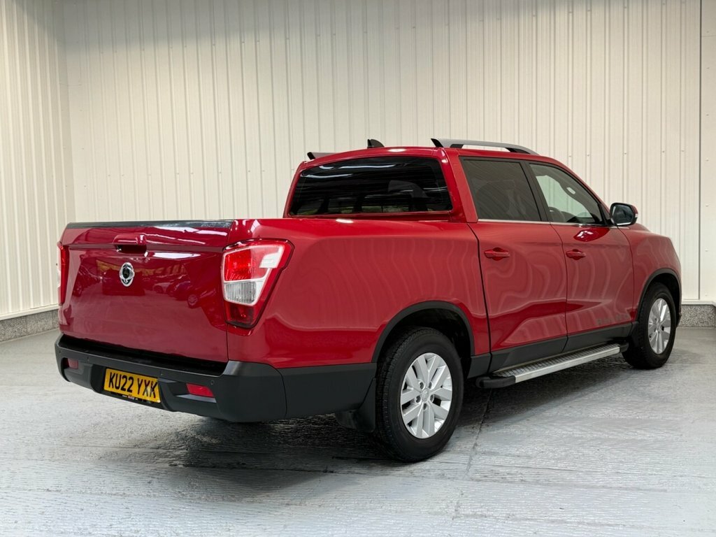 SsangYong Musso 2.2L Rhino Red #6