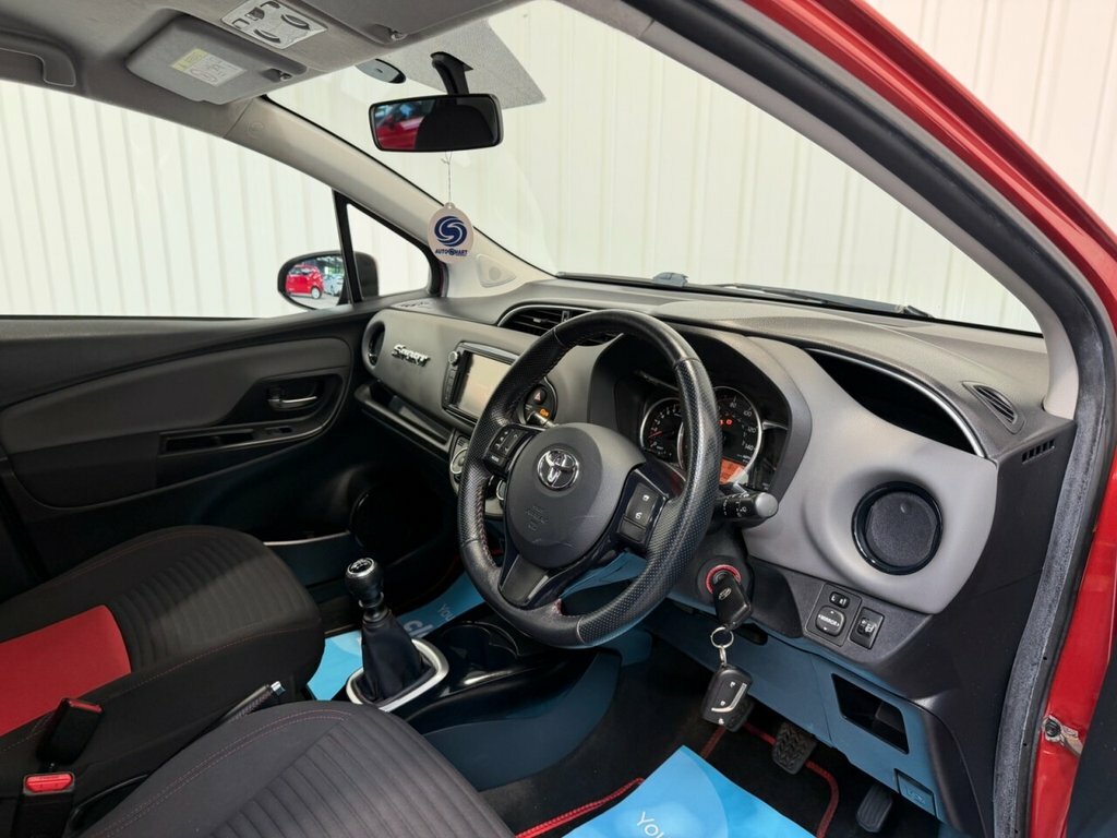 Toyota Yaris 1.33 Dual Vvt-i Icon Hatchback Multidri Red #8