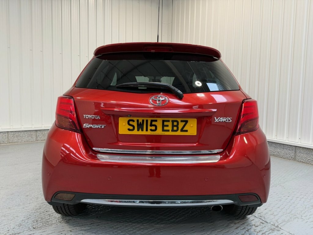 Toyota Yaris 1.33 Dual Vvt-i Icon Hatchback Multidri Red #5