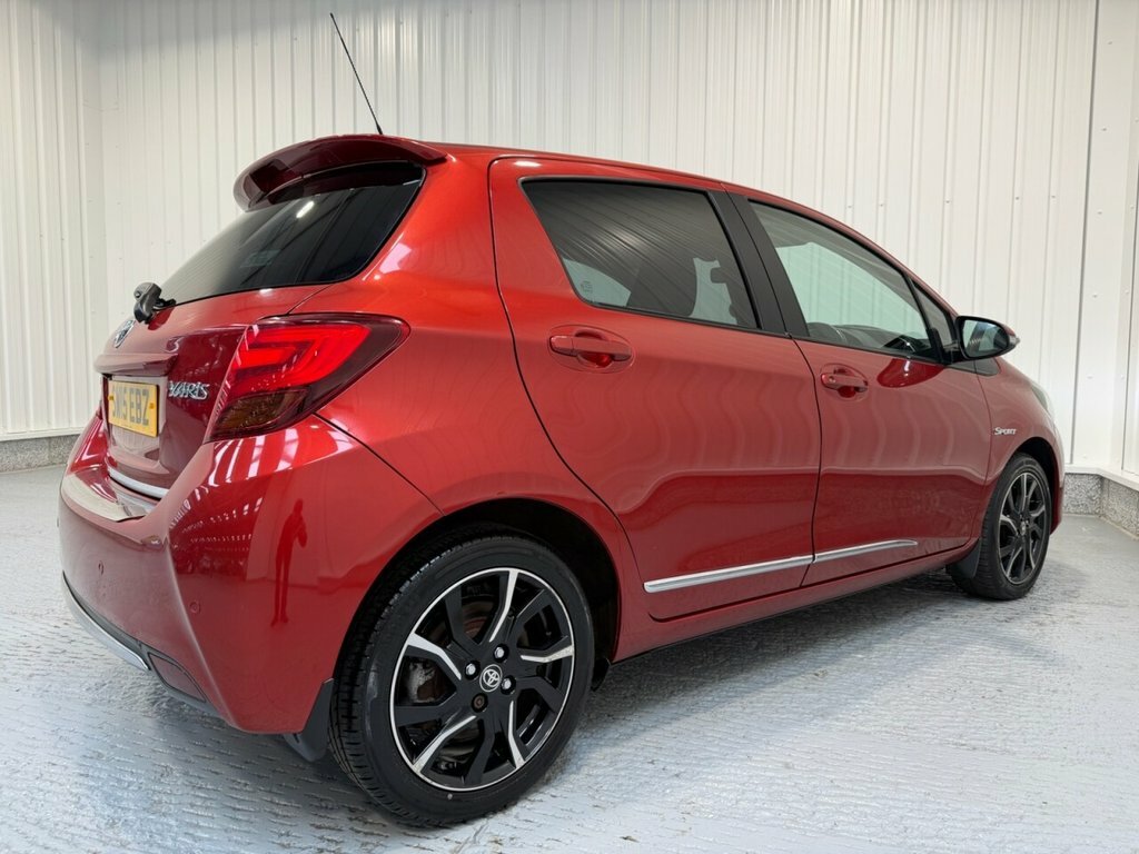 Toyota Yaris 1.33 Dual Vvt-i Icon Hatchback Multidri Red #6
