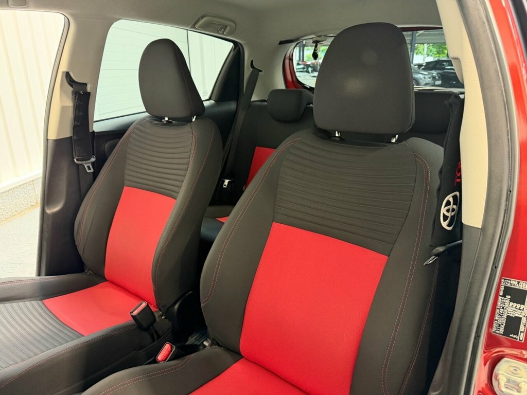 Toyota Yaris 1.33 Dual Vvt-i Icon Hatchback Multidri Red #10