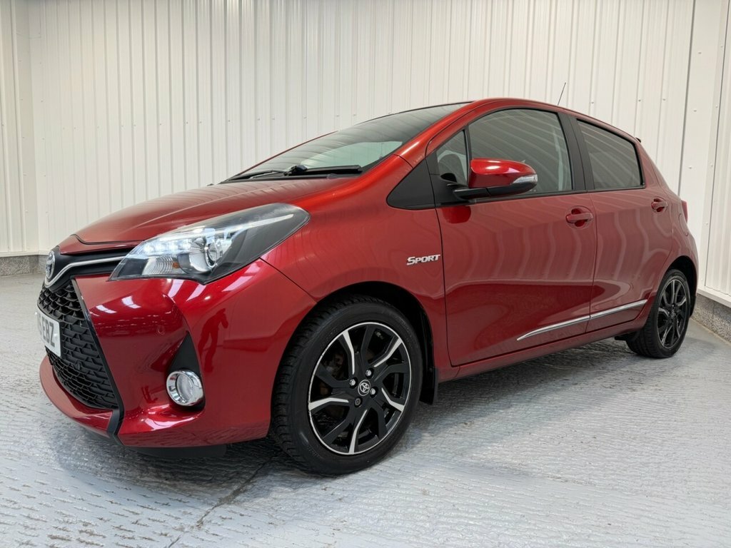 Toyota Yaris 1.33 Dual Vvt-i Icon Hatchback Multidri Red #3
