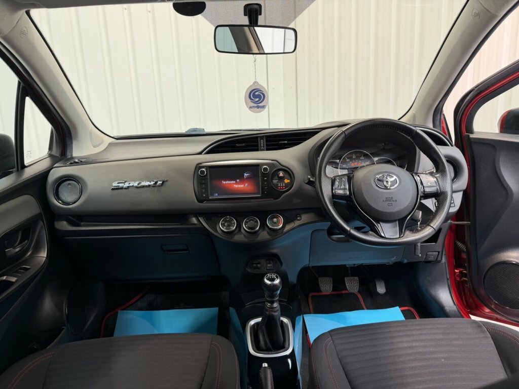 Toyota Yaris 1.33 Dual Vvt-i Icon Hatchback Multidri Red #13