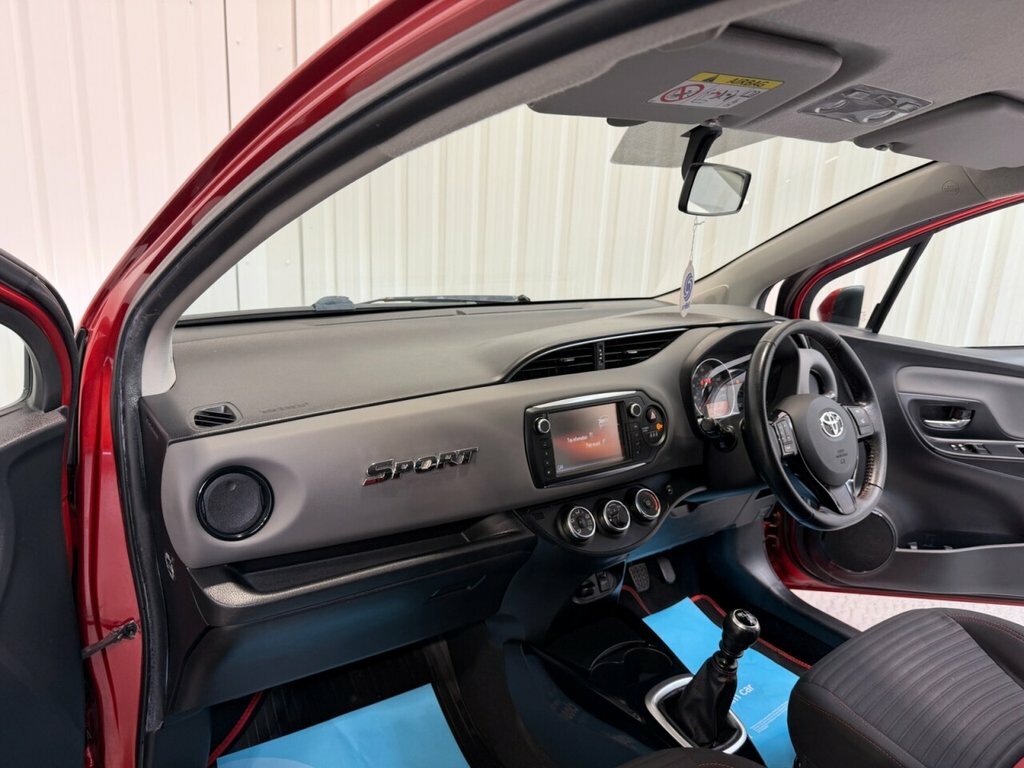 Toyota Yaris 1.33 Dual Vvt-i Icon Hatchback Multidri Red #9