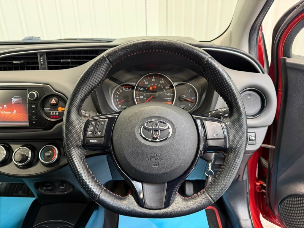 Toyota Yaris 1.33 Dual Vvt-i Icon Hatchback Multidri Red #14