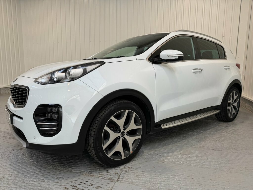 Kia Sportage 1.7L Gt-line Edition SV67TXR White #3
