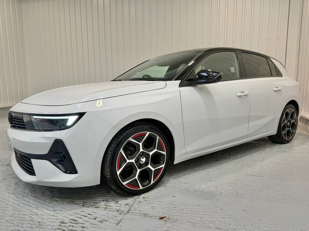 Vauxhall Astra 1.2L Gs Line SD72BFJ White #3