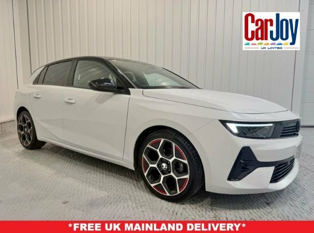 Vauxhall Astra 1.2L Gs Line White