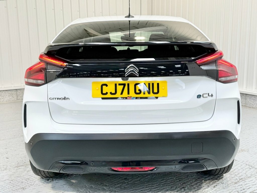Citroen e-C4 Hatchback White #5