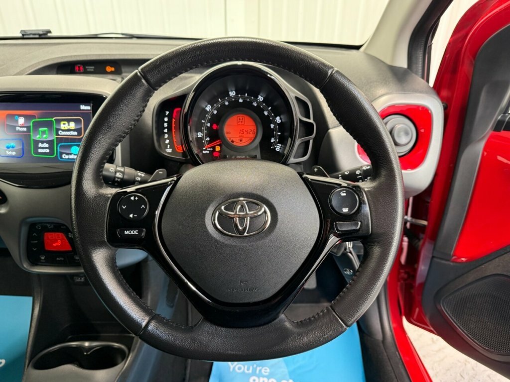 Toyota Aygo Hatchback Red #20