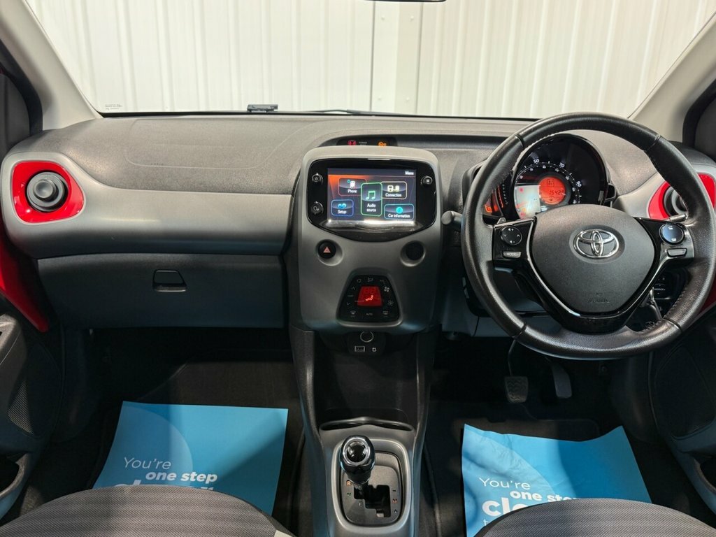 Toyota Aygo Hatchback Red #17