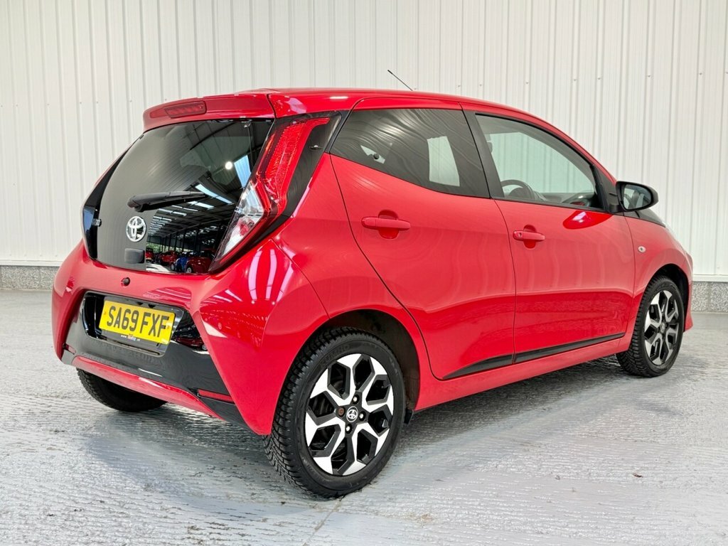 Toyota Aygo Hatchback Red #7