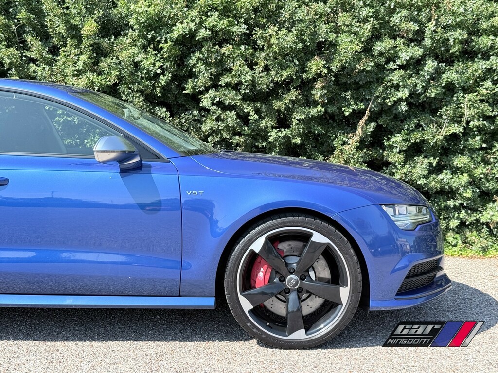 Audi S7 Tfsi V8 Black Edition Blue #13