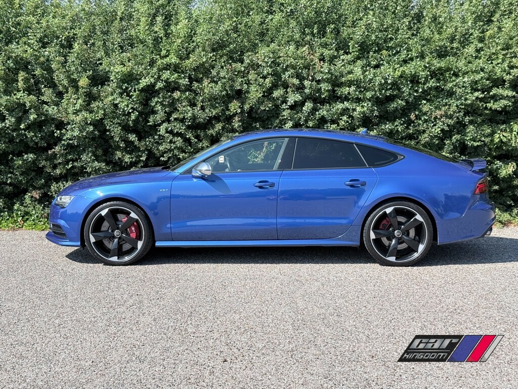 Audi S7 4.0 Tfsi V8 Black Edition Blue #4