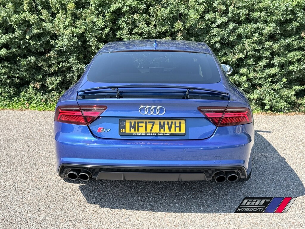 Audi S7 Tfsi V8 Black Edition Blue #8