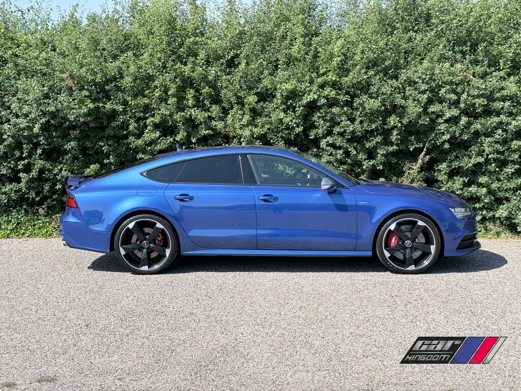 Audi S7 Tfsi V8 Black Edition Blue #12